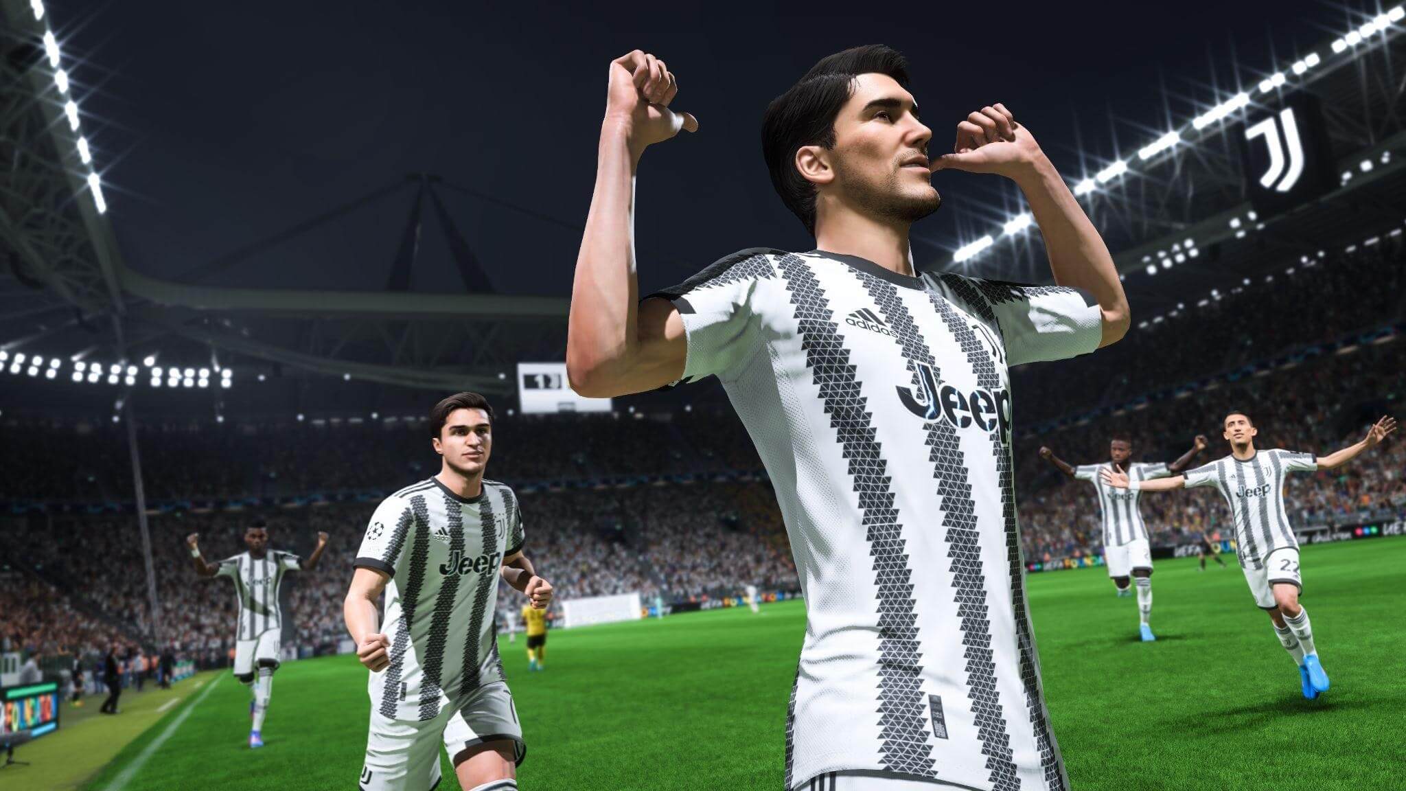 La Juventus vuelve a FIFA 23 tras colaboración con EA Sports