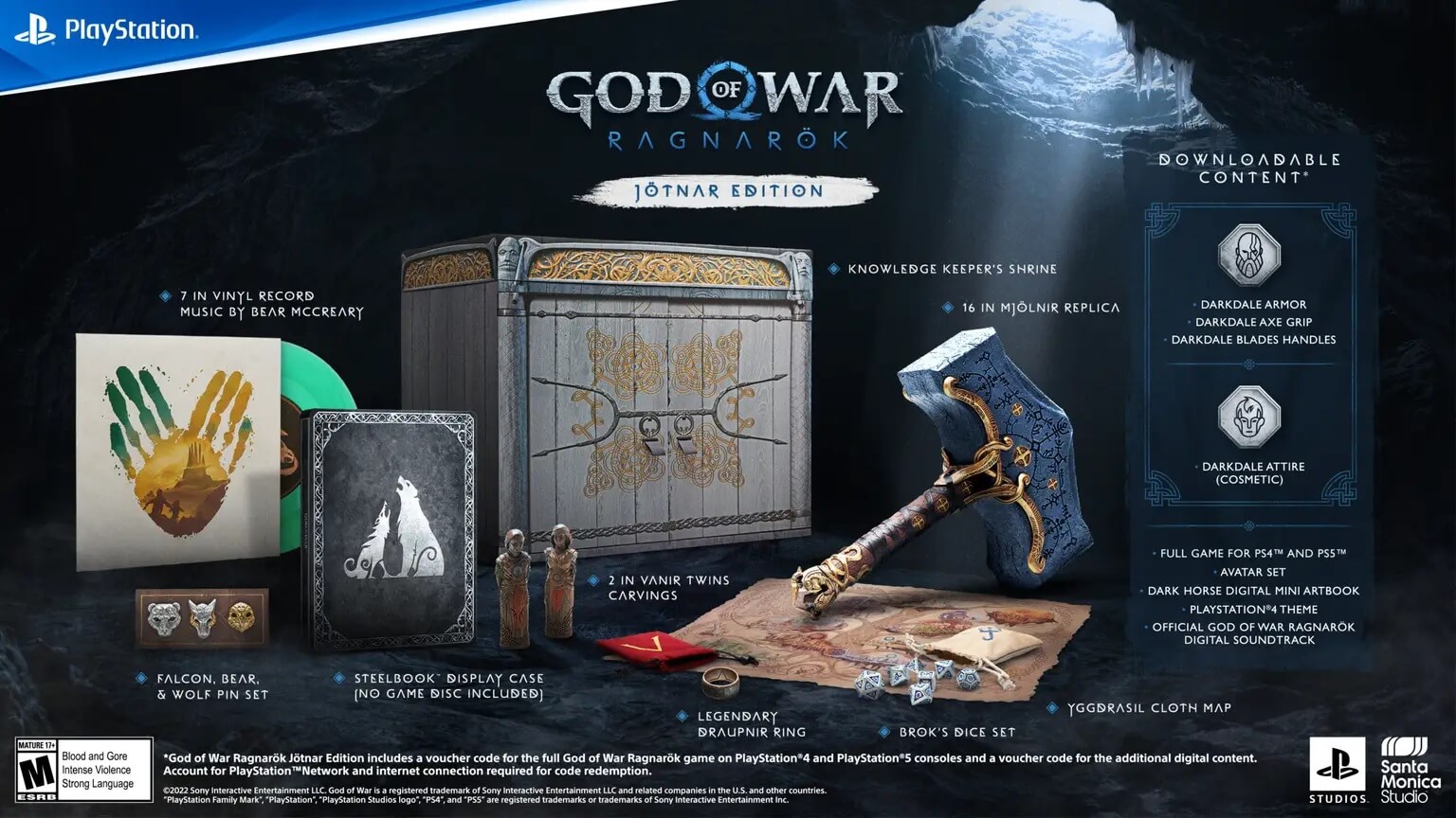 God of War Ragnarok presenta sus espectaculares ediciones Deluxe, Coleccionista y Jotnar