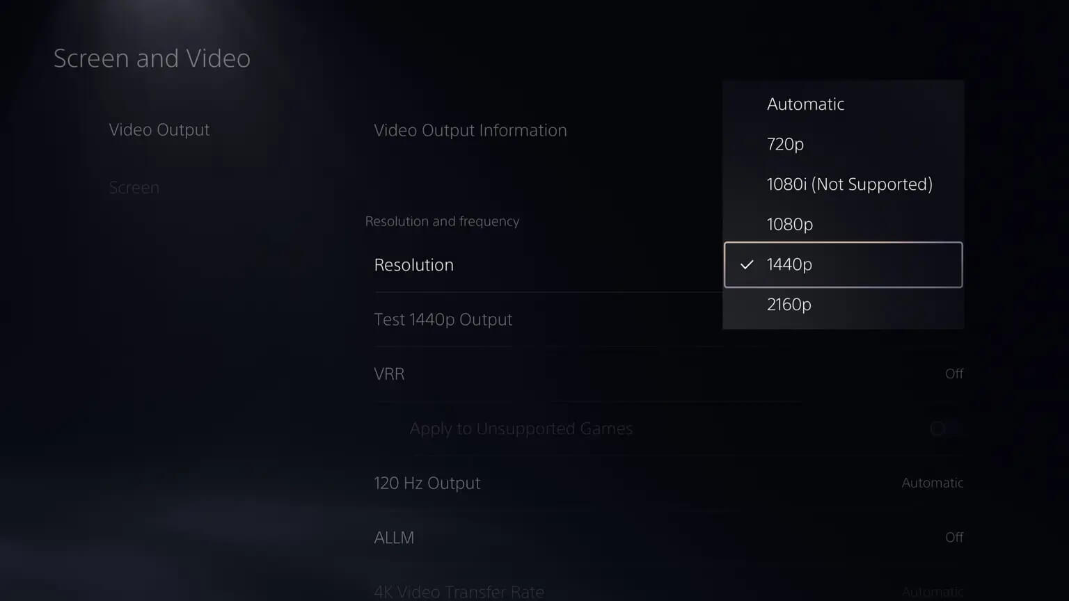 Nuevo software beta de PS5 incluye soporte para pantallas a 1440p