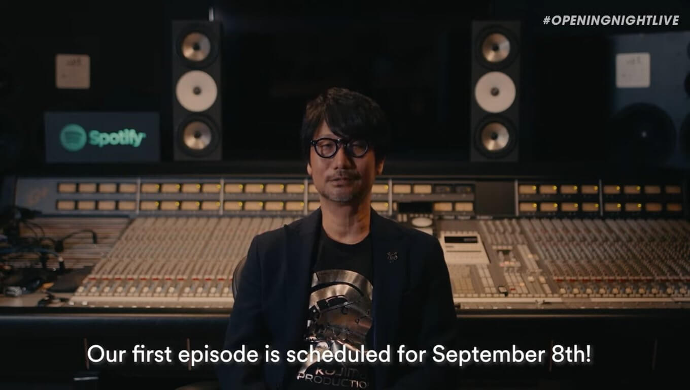 Hideo Kojima anuncia su propio podcast en Spotify