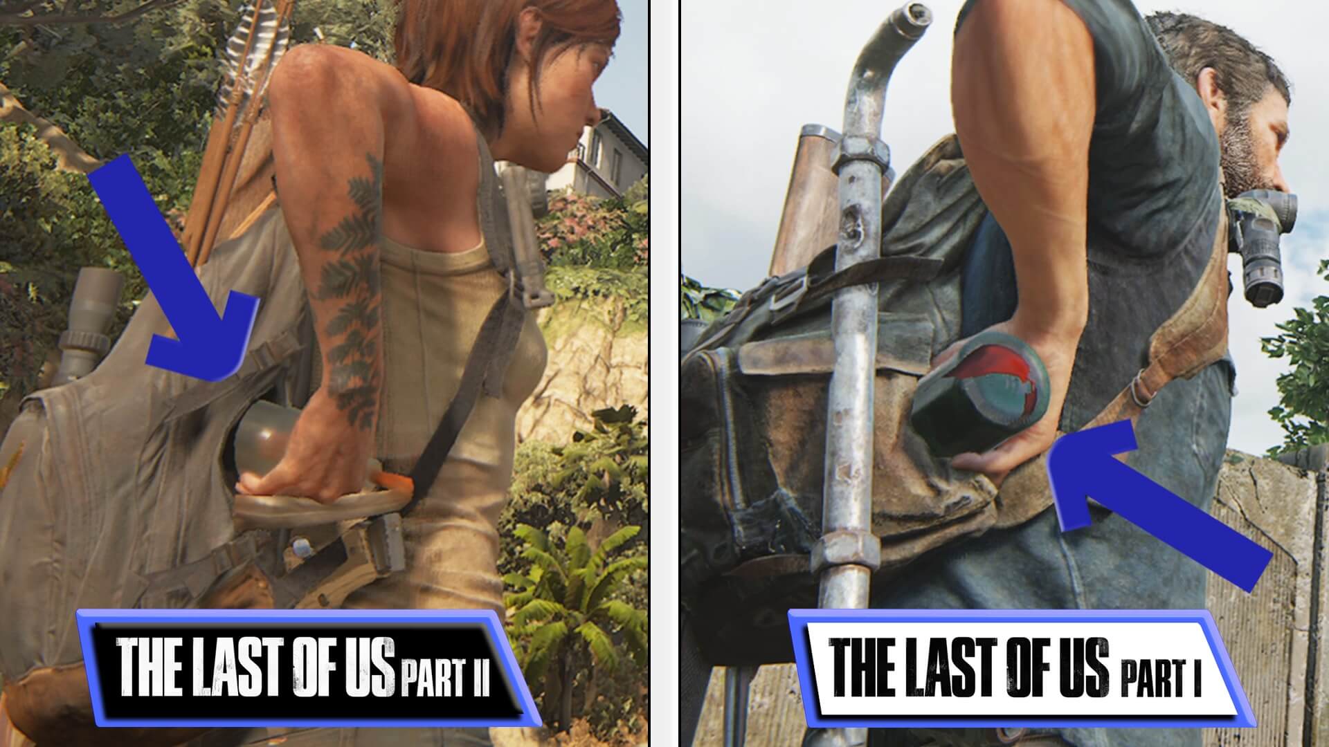 The Last of Us Parte I | Comparativa gráfica detallada con The Last of Us Parte II
