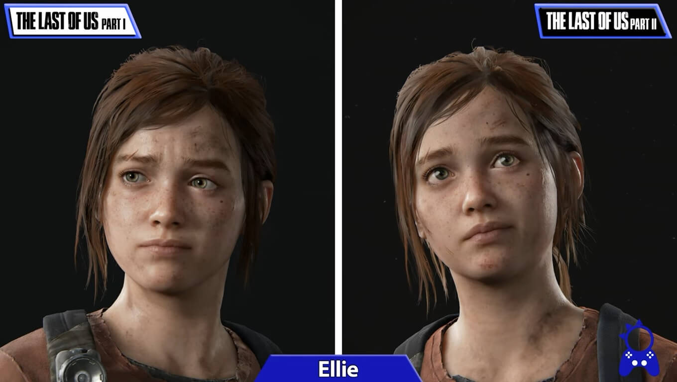 Comparan gráficamente los personajes de The Last of Us Parte I y Parte II