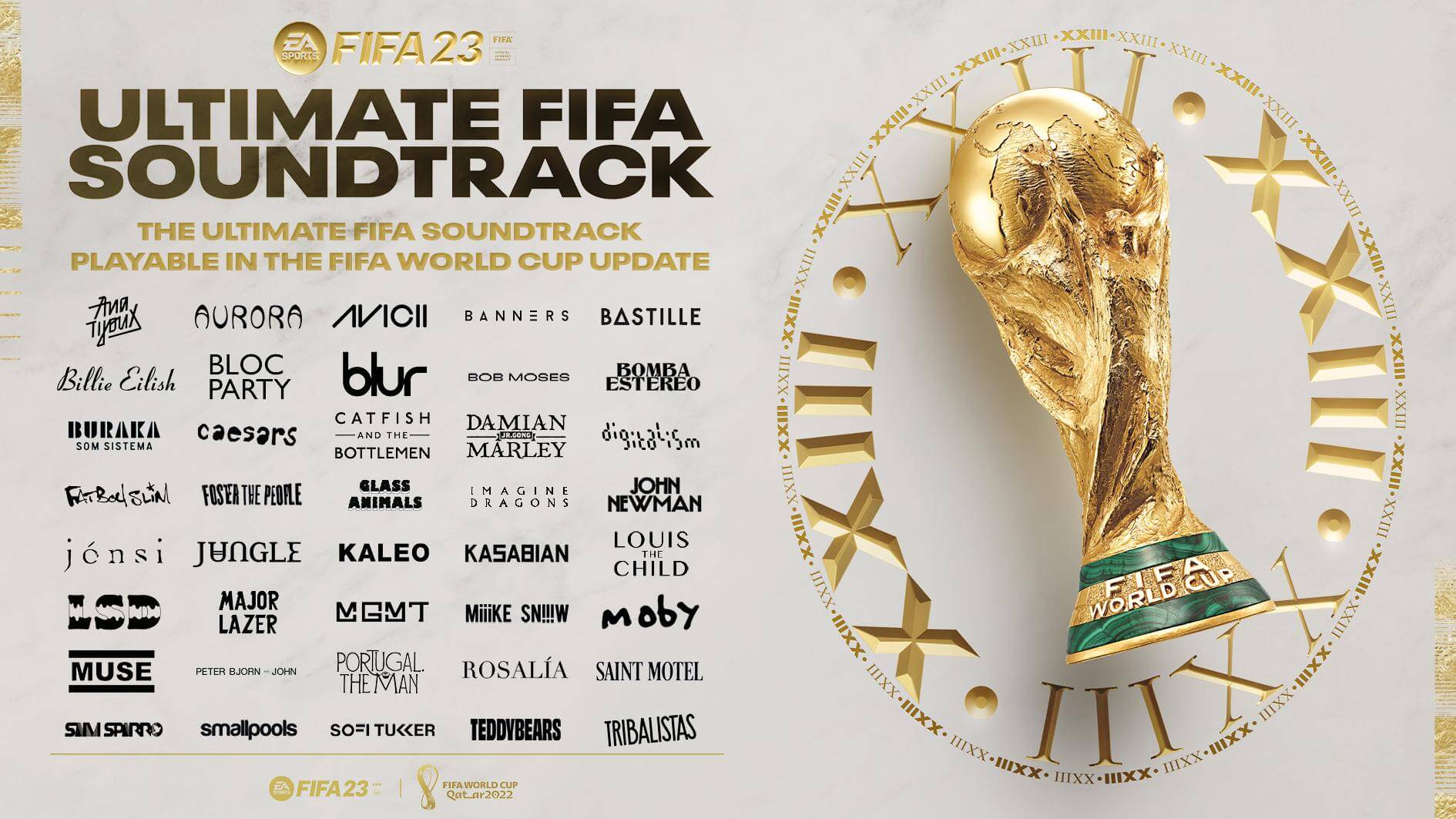 Rosalía se cuela en la selección de mejores canciones de FIFA