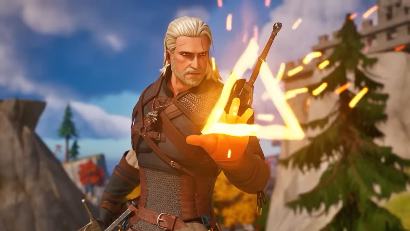 Geralt de Rivia (The Witcher) llega a Fortnite en una nueva colaboración