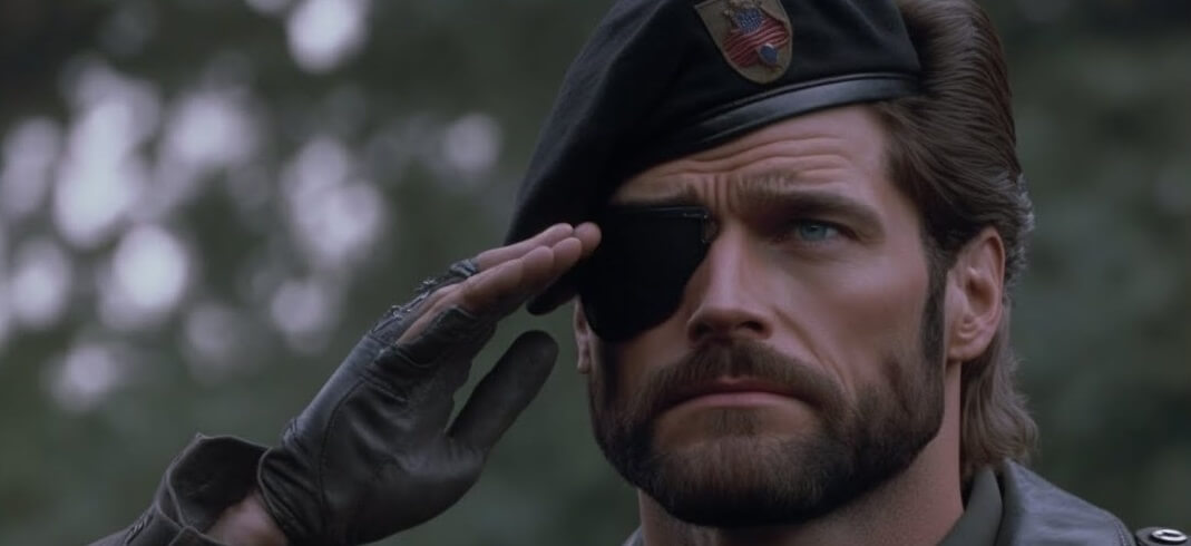 Así luciría Metal Gear Solid 3 si fuese una película de acción de los 80