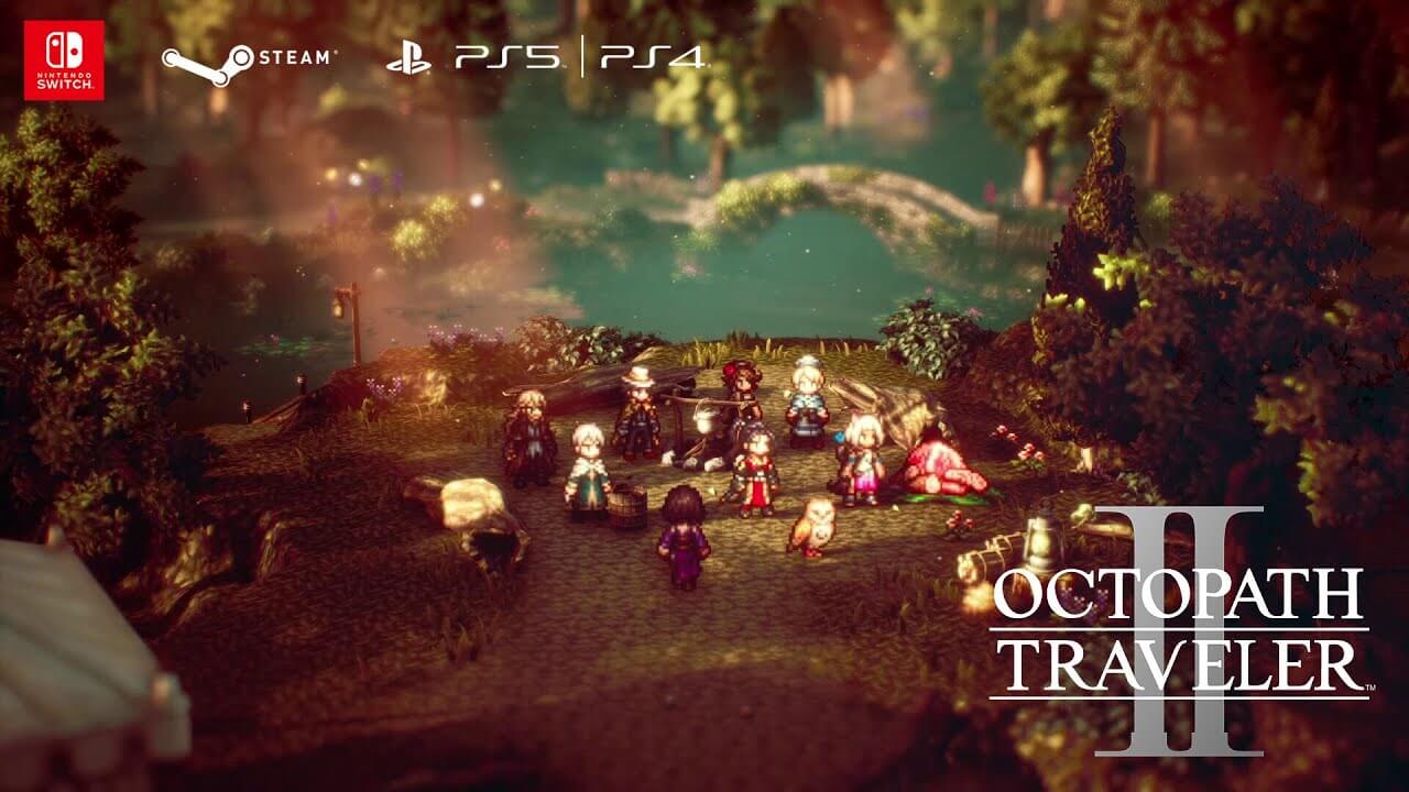 El JRPG Octopath Traveler 2 está disponible en PS5 y PS4