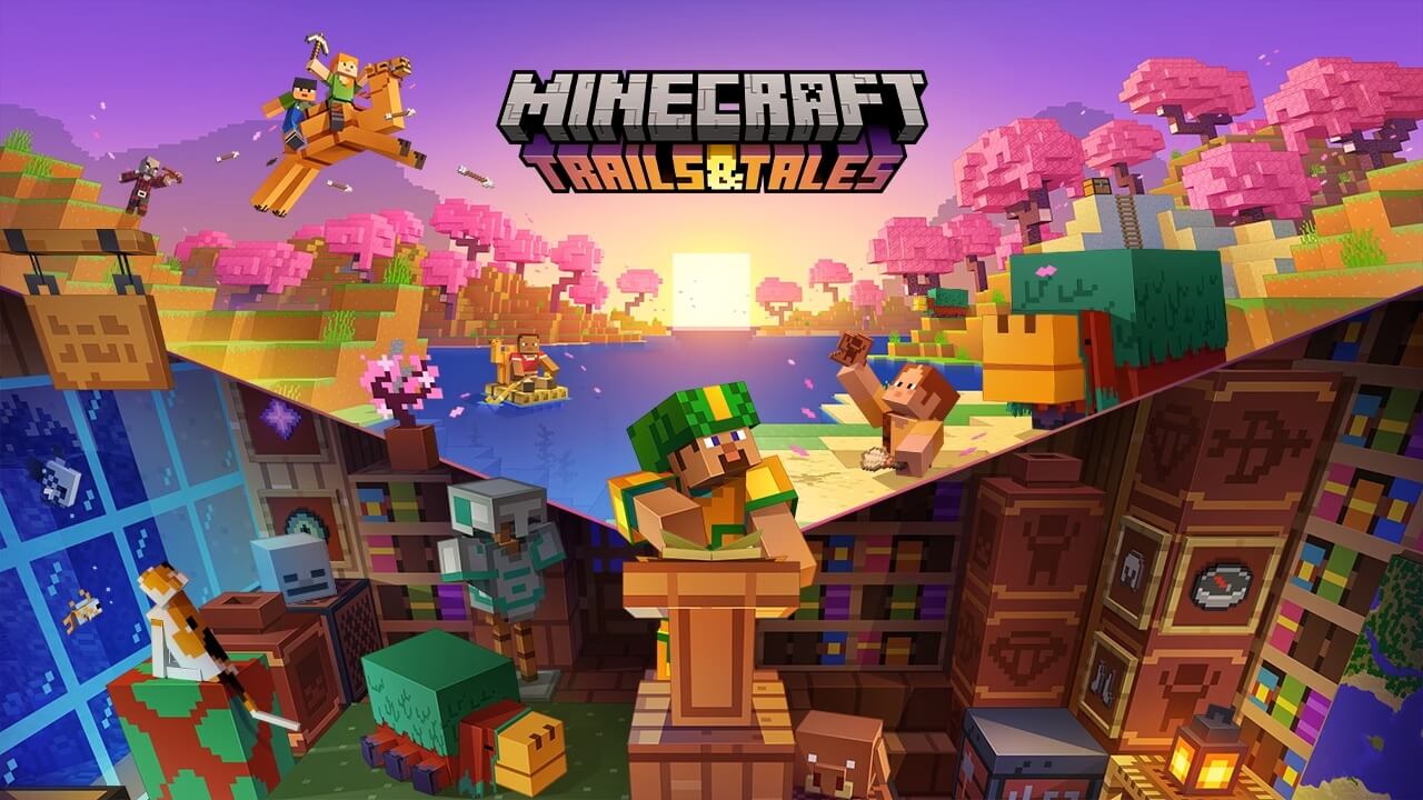 La actualización de Minecraft: Trails and Tales llegará este 7 de junio